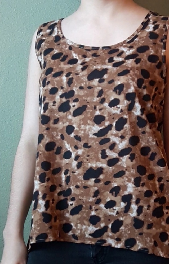 Cheetah blouse